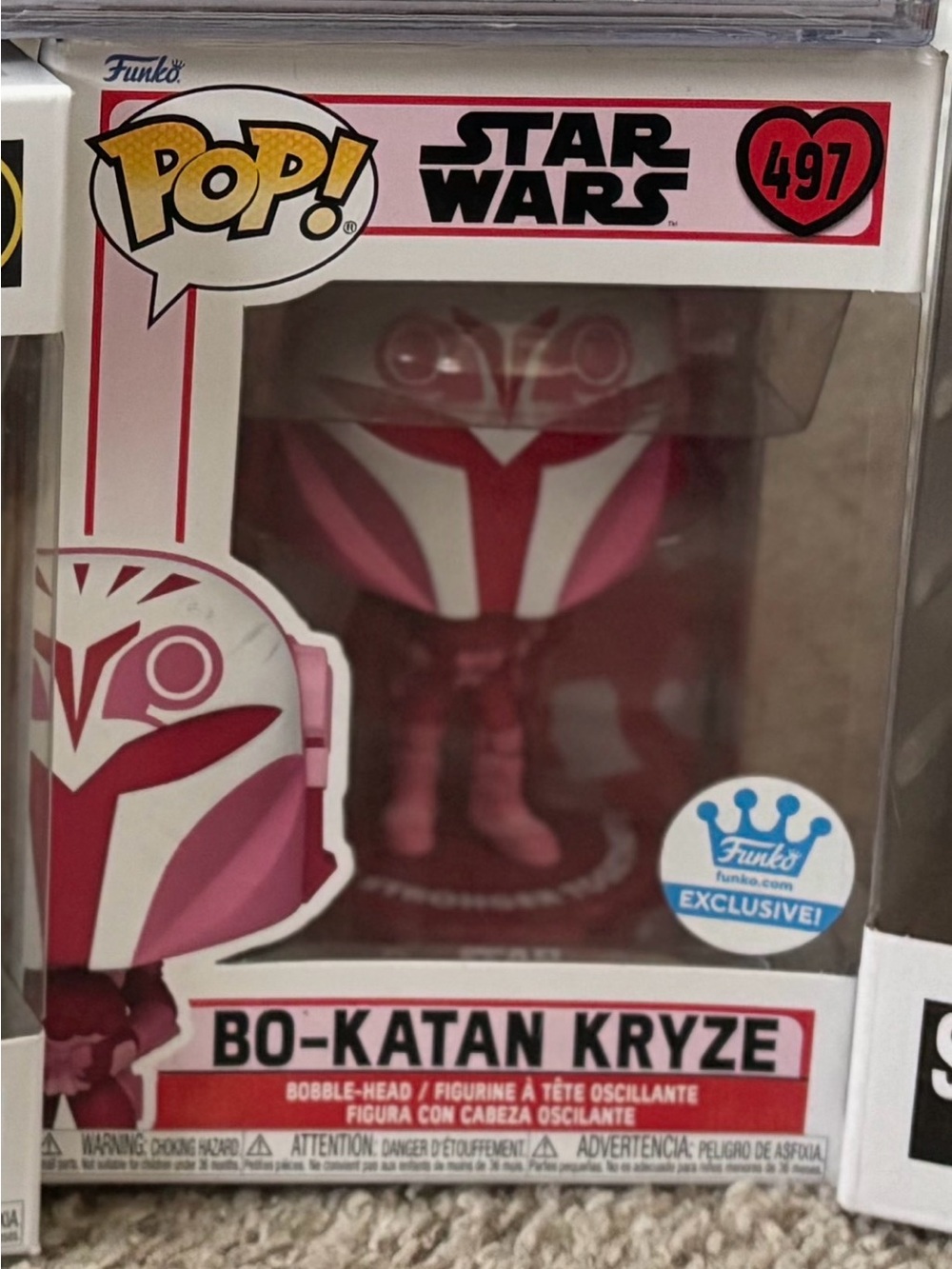 Funko Pop! Star Wars Bo-Katan Kryze Valentine’s Day funko pop